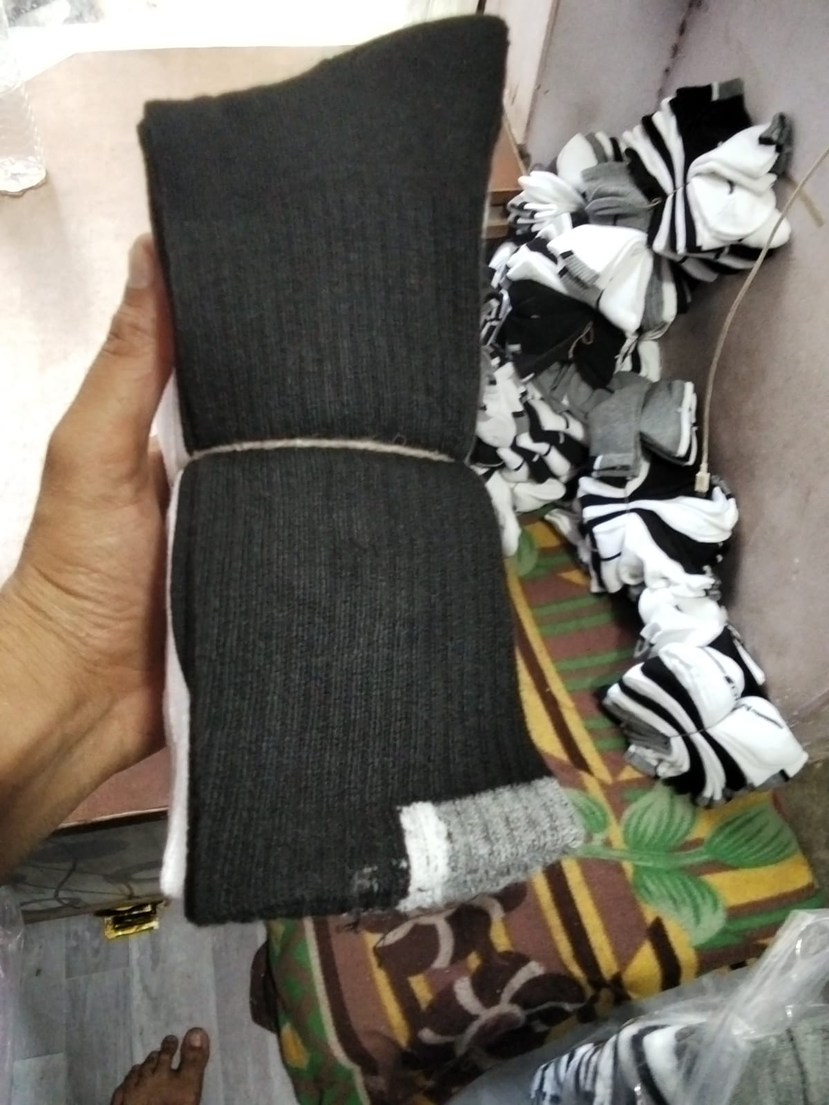Surplus lot half terry Long Socks 12 Pair pack 