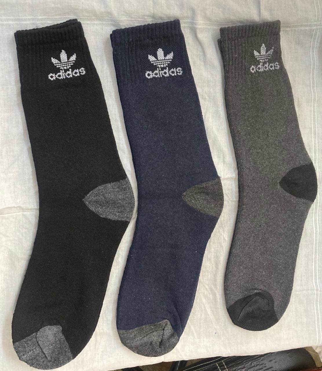 Men Long Towel Socks 12 Pair Sports Socks 
